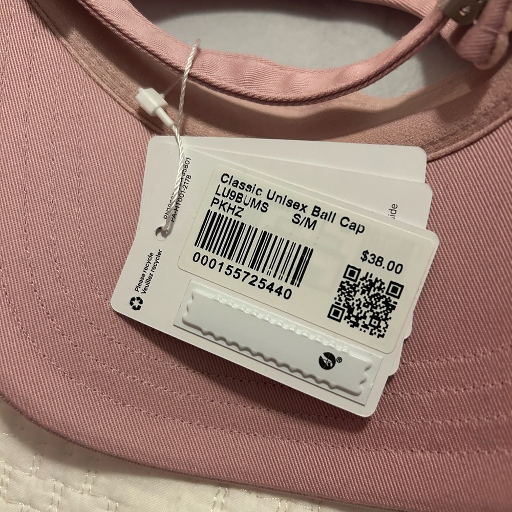 Lululemon Athletica Soft Pink Ball Cap